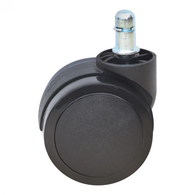 Ανταλλακτικά Ροδάκια Megapap για καρέκλες γραφείου σετ 5 τμχ χρώμα μαύρο