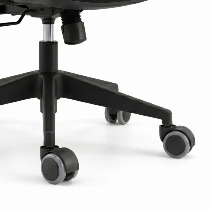 Ανταλλακτικά Ροδάκια Megapap για καρέκλες γραφείου σετ 5 τμχ χρώμα μαύρο - γκρι