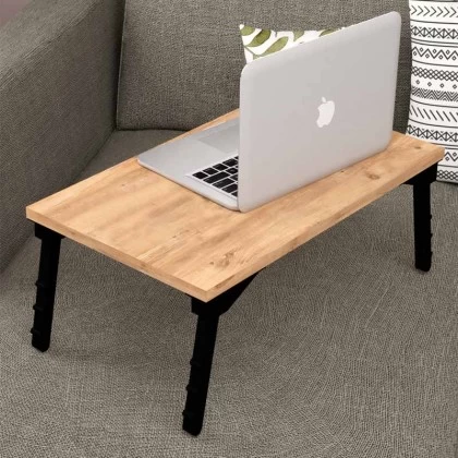 Τραπεζάκι laptop Sidon Megapap χρώμα pine oak 60x35,5x23,5εκ. Τραπεζάκι laptop Sidon Megapap χρώμα pine oak 60x35,5x23,5εκ.