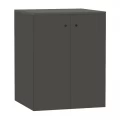 Έπιπλο πλυντηρίου Gray Megapap χρώμα ανθρακί 70x66x90εκ.
