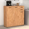 Παπουτσοθήκη - ντουλάπι Polly Megapap χρώμα pine oak 108x35x108εκ. Παπουτσοθήκη - ντουλάπι Polly Megapap χρώμα pine oak 108x35x108εκ.