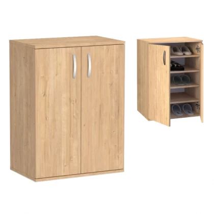 Παπουτσοθήκη - Ντουλάπι Manolo Megapap χρώμα sapphire oak 60x38x81,4εκ. Παπουτσοθήκη - Ντουλάπι Manolo Megapap χρώμα sapphire oak 60x38x81,4εκ.