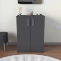 Παπουτσοθήκη - Ντουλάπι Manolo Megapap χρώμα ανθρακί 60x38x81,4εκ.