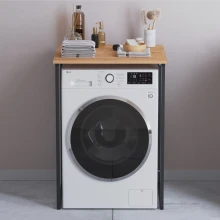 Έπιπλο πλυντηρίου Doyle Megapap χρώμα pine oak 67x60x92,8εκ.