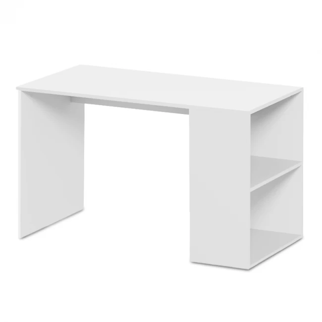 Γραφείο εργασίας Smyrna Megapap χρώμα λευκό 120x60x74,4εκ.