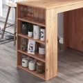 Τραπέζι μπαρ Toska Megapap χρώμα pine oak 112,2x64x91,8εκ.