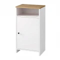 Παπουτσοθήκη - Ντουλάπι Talsa Megapap χρώμα λευκό - sapphire oak 50x35,3x86εκ.