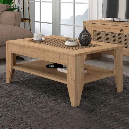 Τραπεζάκι σαλονιού Madura Megapap χρώμα sapphire oak 90x60x40εκ. Τραπεζάκι σαλονιού Madura Megapap χρώμα sapphire oak 90x60x40εκ.