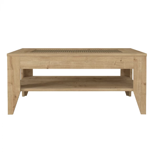 Τραπεζάκι σαλονιού Madura Megapap χρώμα sapphire oak 90x60x40εκ.