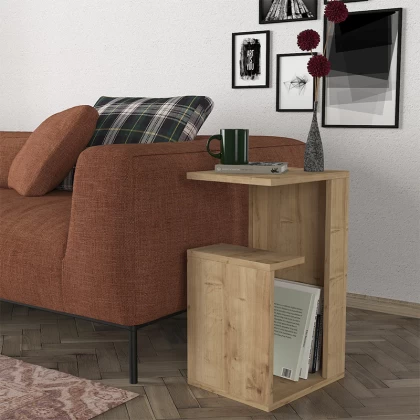 Τραπεζάκι βοηθητικό Rosana Megapap χρώμα sapphire oak 35x29,5x60εκ. Τραπεζάκι βοηθητικό Rosana Megapap χρώμα sapphire oak 35x29,5x60εκ.
