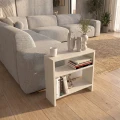 Τραπεζάκι βοηθητικό Silvanus Megapap χρώμα sandstone 51x17,5x49εκ.