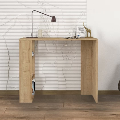 Γραφείο εργασίας Netenia Megapap χρώμα sapphire oak 90x40x74εκ. Γραφείο εργασίας Netenia Megapap χρώμα sapphire oak 90x40x74εκ.