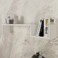 Ραφιέρα τοίχου Happy Megapap χρώμα λευκό 87,4x14,5x14,5εκ.