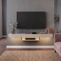Έπιπλο τηλεόρασης επιτοίχιο Albares Megapap με LED χρώμα sandstone 150x29,6x22εκ.