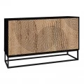 Μπουφές Themis Megapap χρώμα μαύρο - sapphire oak 150x35x83,6εκ. Μπουφές Themis Megapap χρώμα μαύρο - sapphire oak 150x35x83,6εκ.