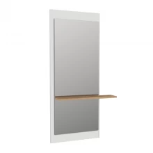 Καθρέπτης τοίχου Piyar Μegapap χρώμα λευκό 60x14,6x150εκ.