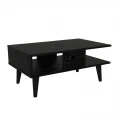 Τραπεζάκι σαλονιού Andros Megapap χρώμα sencron black 90x54x39,6εκ.