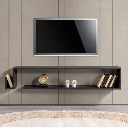 Έπιπλο τηλεόρασης επιτοίχιο Regnar Megapap χρώμα rebab 168,6x25x31,8εκ. Έπιπλο τηλεόρασης επιτοίχιο Regnar Megapap χρώμα rebab 168,6x25x31,8εκ.