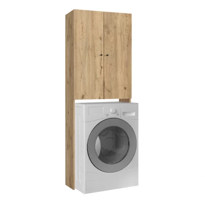 Έπιπλο πλυντηρίου Romme Megapap χρώμα sepet oak 65x27,1x180εκ. Έπιπλο πλυντηρίου Romme Megapap χρώμα sepet oak 65x27,1x180εκ.