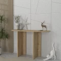 Κονσόλα Cortado Megapap χρώμα sapphire oak 120x35x75εκ.