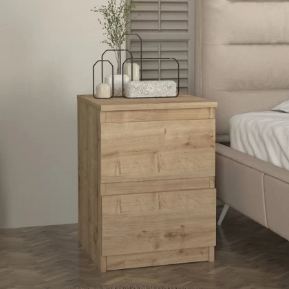 Κομοδίνο Breve Megapap χρώμα sapphire oak 39,8x41,8x55εκ. Κομοδίνο Breve Megapap χρώμα sapphire oak 39,8x41,8x55εκ.