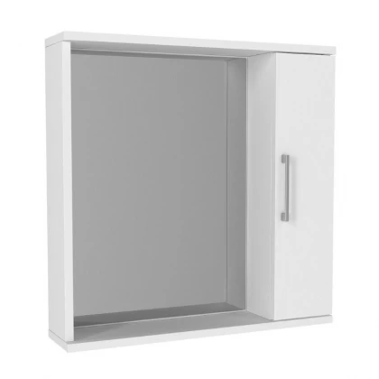 Καθρέπτης μπάνιου Deal Μegapap χρώμα λευκό 65x15,3x65εκ. Καθρέπτης μπάνιου Deal Μegapap χρώμα λευκό 65x15,3x65εκ.