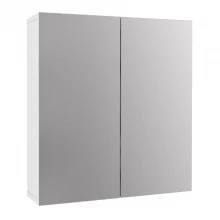 Καθρέπτης μπάνιου Binary Μegapap χρώμα λευκό 60x17,2x65εκ.