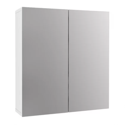 Καθρέπτης μπάνιου Binary Μegapap χρώμα λευκό 60x17,2x65εκ. Καθρέπτης μπάνιου Binary Μegapap χρώμα λευκό 60x17,2x65εκ.