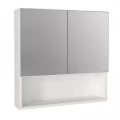 Καθρέπτης μπάνιου Trama Μegapap χρώμα λευκό 60x16,8x65εκ.