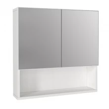 Καθρέπτης μπάνιου Trama Μegapap χρώμα λευκό 60x16,8x65εκ.