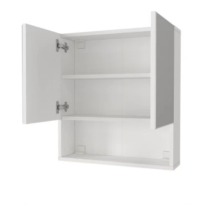 Καθρέπτης μπάνιου Trama Μegapap χρώμα λευκό 60x16,8x65εκ. Καθρέπτης μπάνιου Trama Μegapap χρώμα λευκό 60x16,8x65εκ.