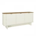 Μπουφές Bohema Megapap χρώμα ivory - sepet oak 180x47x76,6εκ.