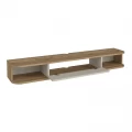 Έπιπλο τηλεόρασης επιτοίχιο Cross Megapap με LED χρώμα sepet oak - sandstone 150x29,6x19,2εκ. Έπιπλο τηλεόρασης επιτοίχιο Cross Megapap με LED χρώμα sepet oak - sandstone 150x29,6x19,2εκ.