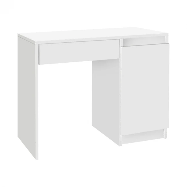 Τουαλέτα με καθρέπτη Huma Megapap χρώμα λευκό 90x45x118,2εκ.