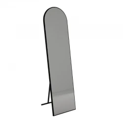 Καθρέπτης δαπέδου - τοίχου Agalu Μegapap χρώμα sencron black 40x150εκ.