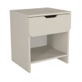 Κομοδίνο Mida Megapap χρώμα sandstone 45x40x52εκ.