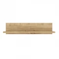 Ραφιέρα τοίχου Novella Megapap χρώμα sapphire oak 60x16,3x14,5εκ.