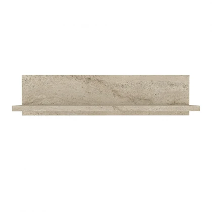 Ραφιέρα τοίχου Novella Megapap χρώμα travertine 60x16,3x14,5εκ.