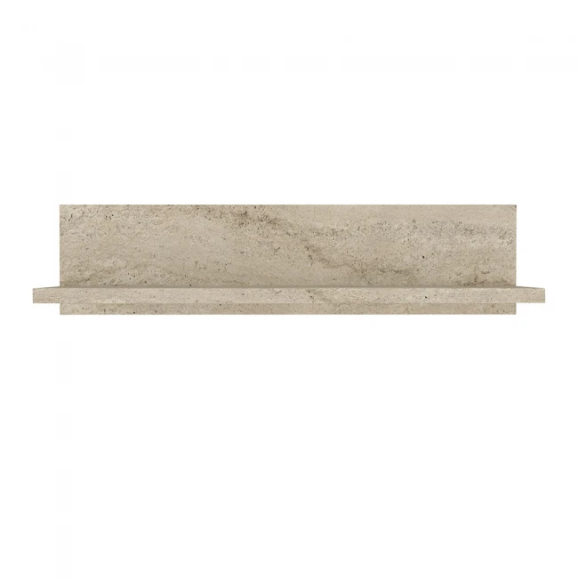 Ραφιέρα τοίχου Novella Megapap χρώμα travertine 60x16,3x14,5εκ.
