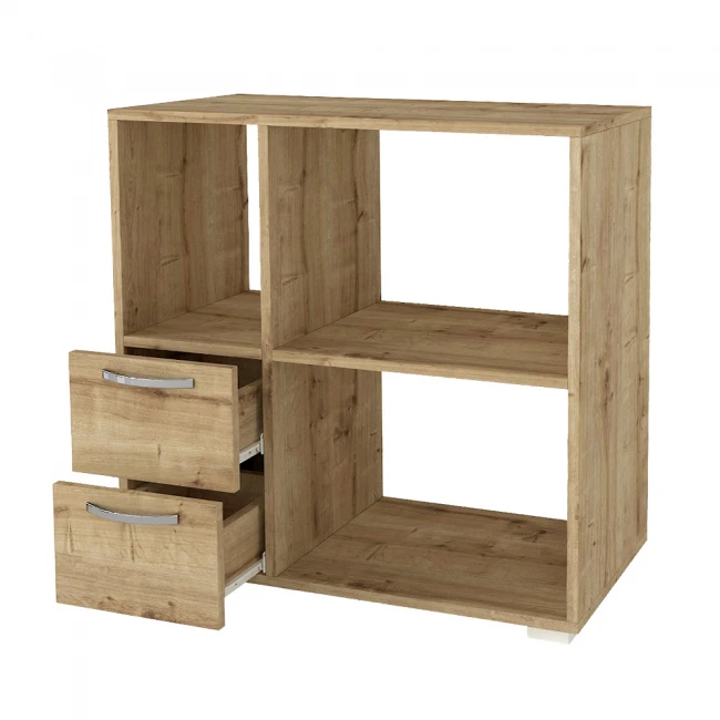 Έπιπλο κουζίνας για φουρνάκι Ece Megapap χρώμα sapphire oak 80x40x83εκ.