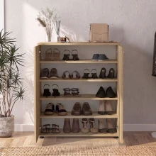 Παπουτσοθήκη Penetra Megapap χρώμα sepet oak 90x35x102,5εκ.