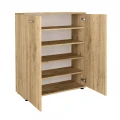 Παπουτσοθήκη Penetra Megapap χρώμα sepet oak 90x35x102,5εκ.