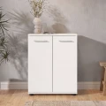 Παπουτσοθήκη Penetra Megapap χρώμα λευκό 60x35x75εκ.