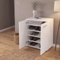 Παπουτσοθήκη Penetra Megapap χρώμα λευκό 60x35x75εκ.