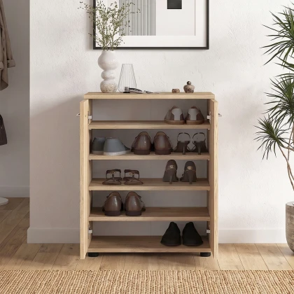 Παπουτσοθήκη Penetra Megapap χρώμα sepet oak 60x35x75εκ.
