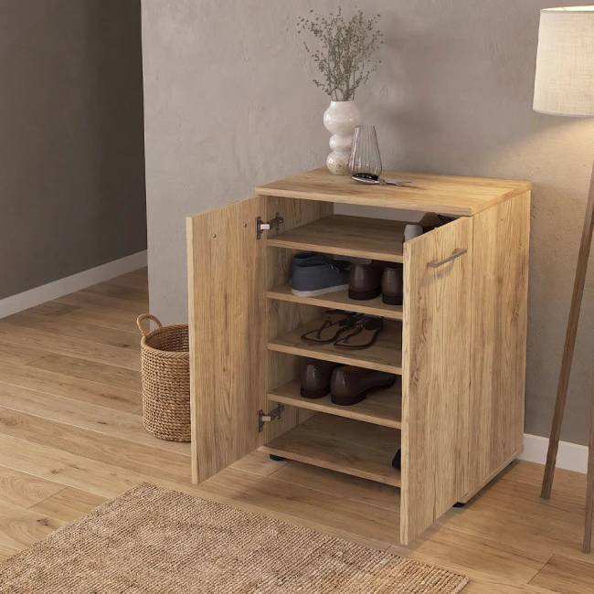 Παπουτσοθήκη Penetra Megapap χρώμα sepet oak 60x35x75εκ.