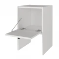 Κομοδίνο Pepa Megapap χρώμα λευκό 35x34,6x59,6εκ.