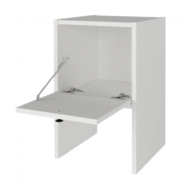 Κομοδίνο Pepa Megapap χρώμα λευκό 35x34,6x59,6εκ.