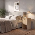 Κομοδίνο Pepa Megapap χρώμα sepet oak 35x34,6x59,6εκ.