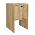 Κομοδίνο Pepa Megapap χρώμα sepet oak 35x34,6x59,6εκ.